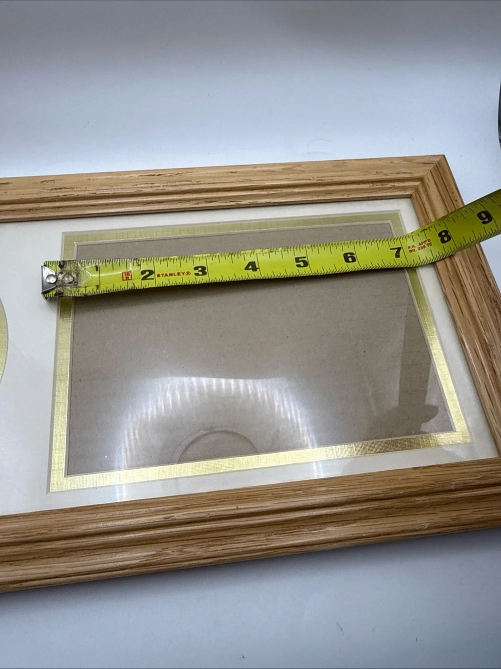 Vintage Grandmacore Brown Wood 8X13